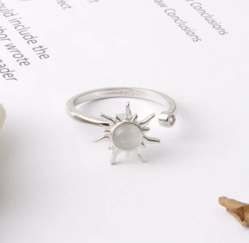 Radiant Sun Fidget Ring