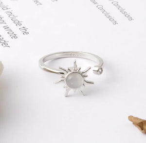 Radiant Sun Fidget Ring