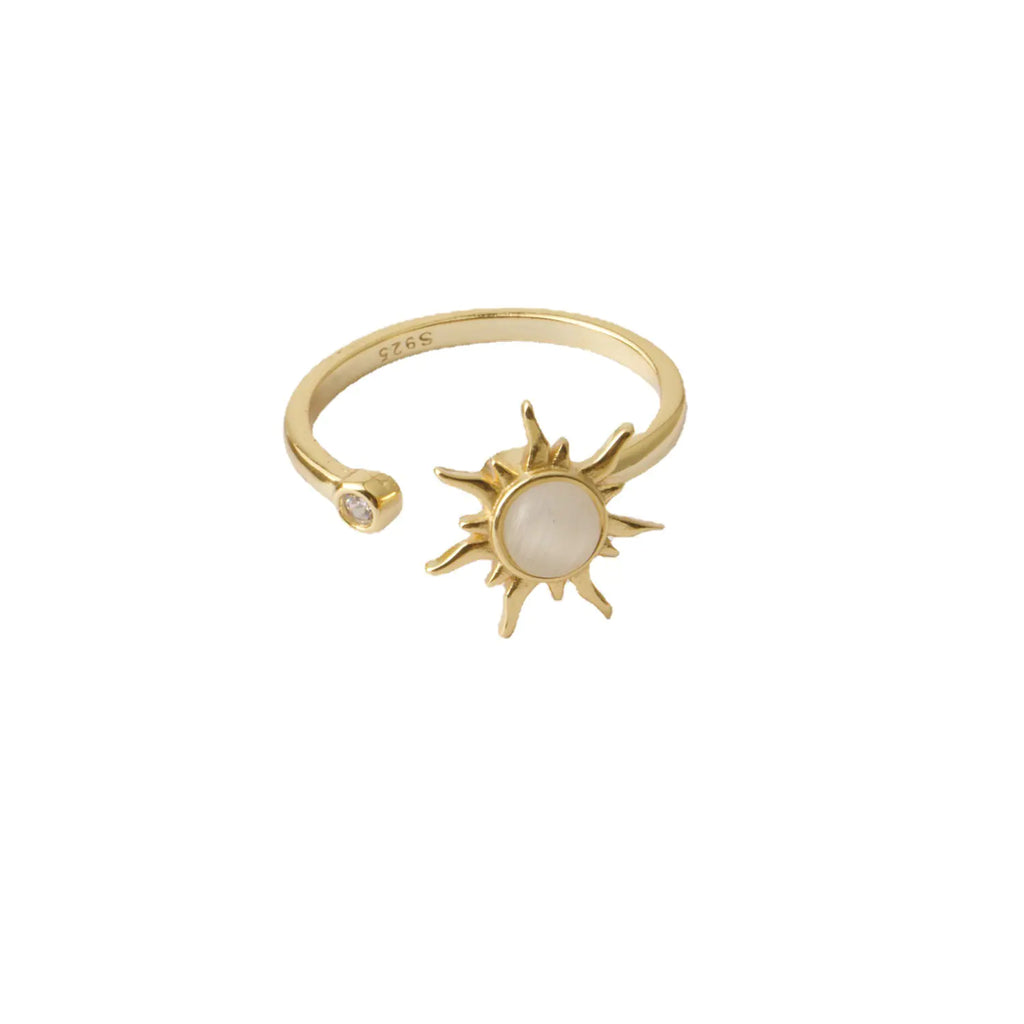 Radiant Sun Fidget Ring