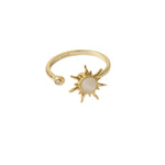 Radiant Sun Fidget Ring