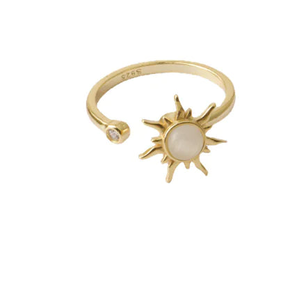 Radiant Sun Fidget Ring