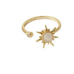 Radiant Sun Fidget Ring